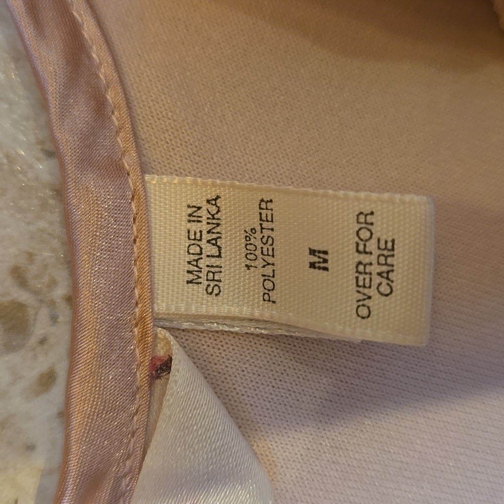 Victoria's Secret Elegant Blush Crushed Velvet/Silky Bottoms Set - Picture 8 of 9